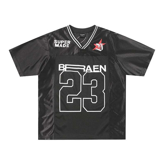 Pullover V-neck Short Sleeve T-shirt