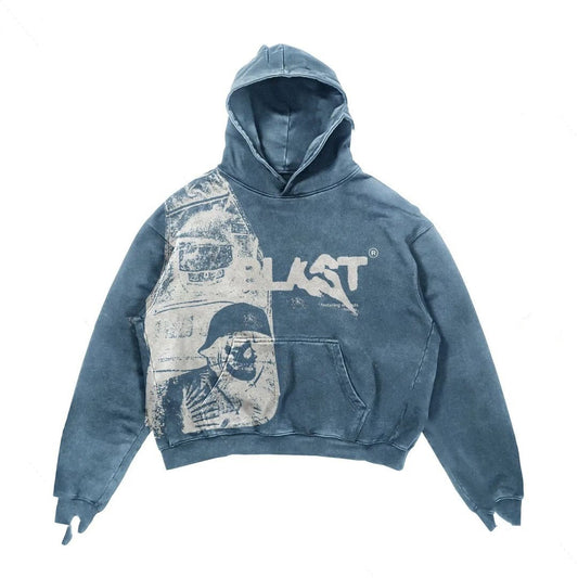 Retro Y2K Hoodie Sreetwear